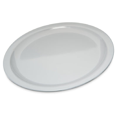 Carlisle KL11602 10 Inch Diameter Narrow Rim Dinner Plate Melamine White