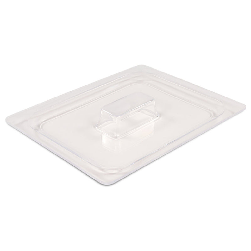 Carlisle CM112607 12 Inch Molded-in Handle Food Pan Cover Clear Acrylic