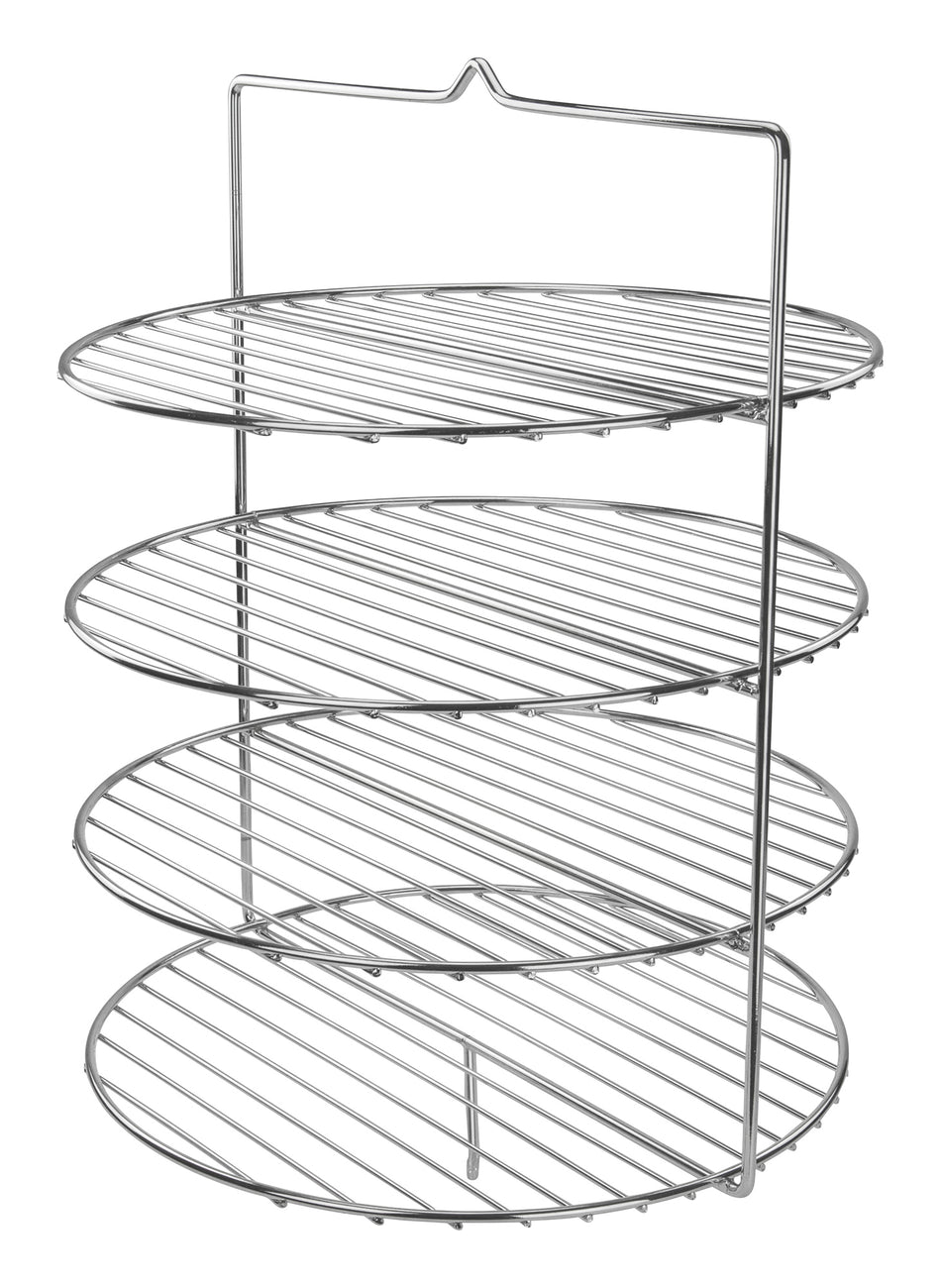 Winco EDM-P58 15 Inch Wire Pizza Rack with Chrome-plated Finish