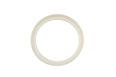 3" Bevel Seat Gasket Teflon - White - No Dot (40BS-T)  - PTFE - Wayland Industries - 40BS-T-3