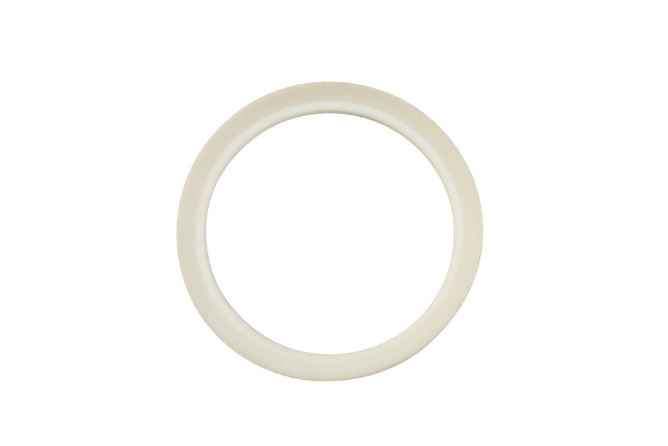 4" Bevel Seat Gasket Teflon - White - No Dot (40BS-T)  - PTFE - Wayland Industries - 40BS-T-4