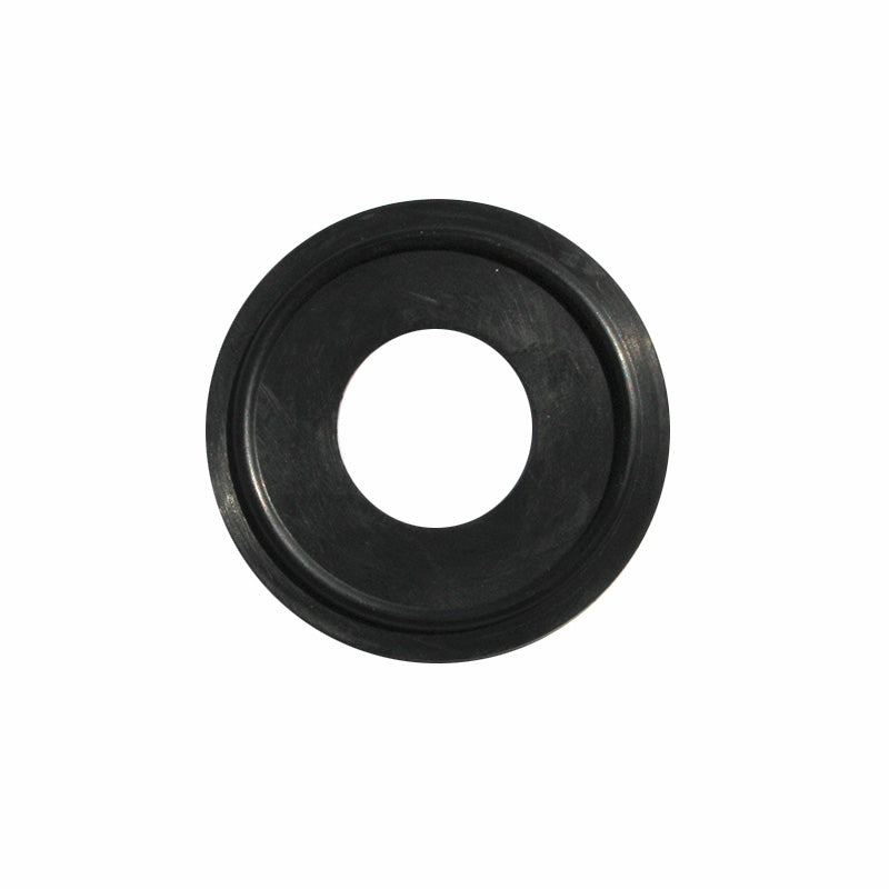 8" Clamp Gasket Flanged FKM VITON - Black - White / Yellow Dot (40MPFSFY)  - FKM - Wayland Industries - 40MPFSFY-8