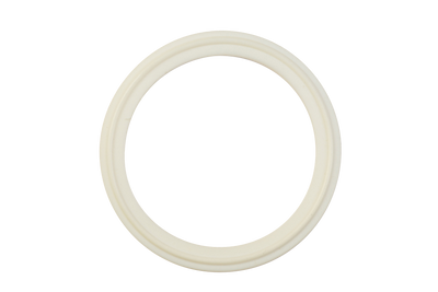 1/2" Clamp Gasket PTFE - White - No Dot (40MPG)  - PTFE - Wayland Industries - 42MPG-.50
