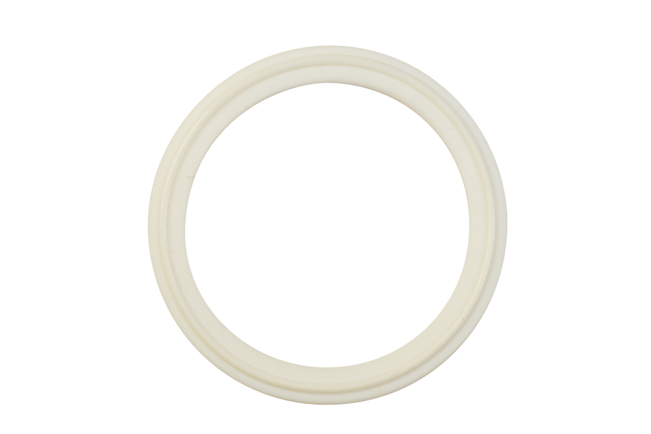 2.5" Clamp Gasket PTFE - White - No Dot (40MPG)  - PTFE - Wayland Industries - 40MPG-25