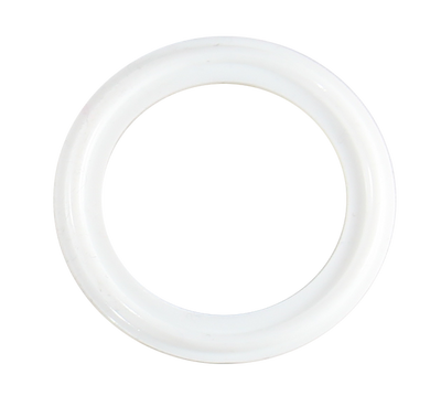 3" Clamp Gasket Silicone - White (40MPXW)  - Silicone - Wayland Industries - 40MPXW-3