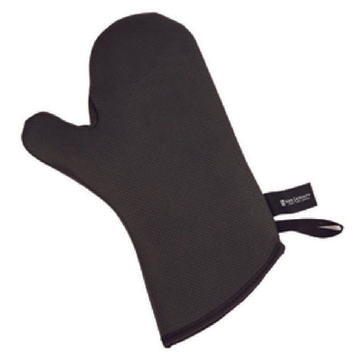 Carlisle UCMX13BK 13 Inch Oven Mitt Neoprene Black Stain Resistant and Dishwasher Safe