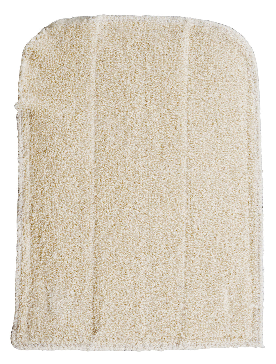 Winco PH-811W 11 Inch Pot Holder Rectangular Heat Resitant Terry Cloth Beige