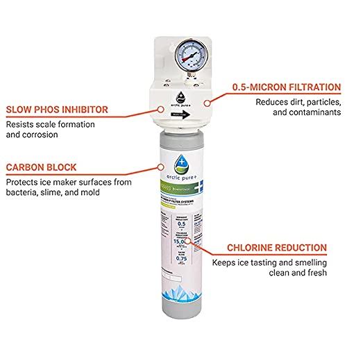 Manitowoc AR-10000-P Arctic Pure Plus Single Cartridge Ice Machine Water Filtration System, 15,000 Gal Capacity