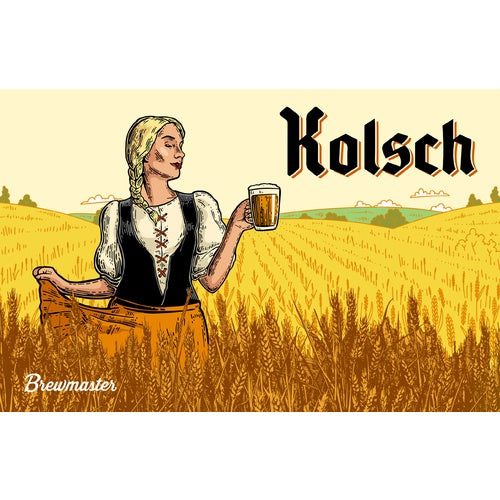 Kolsch 5 Gallon Hombrew Extract Brewing Kit
