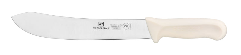 Thunder Group SLKF416WT 10 Inch Straight Blade Knife German Steel with Polypropylene Handle