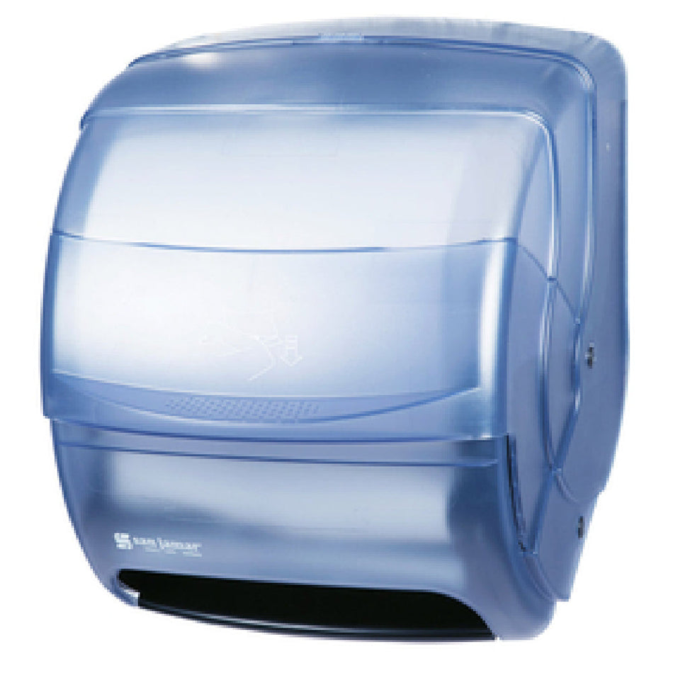 Carlisle T850TBL 11 Inch Paper Towel Dispenser Manual Plastic Blue