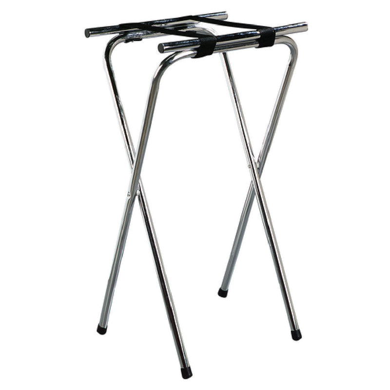 Carlisle C3625T38 19 Inch Tray Stand Extra-tall with Chrome Plated Steel Frame