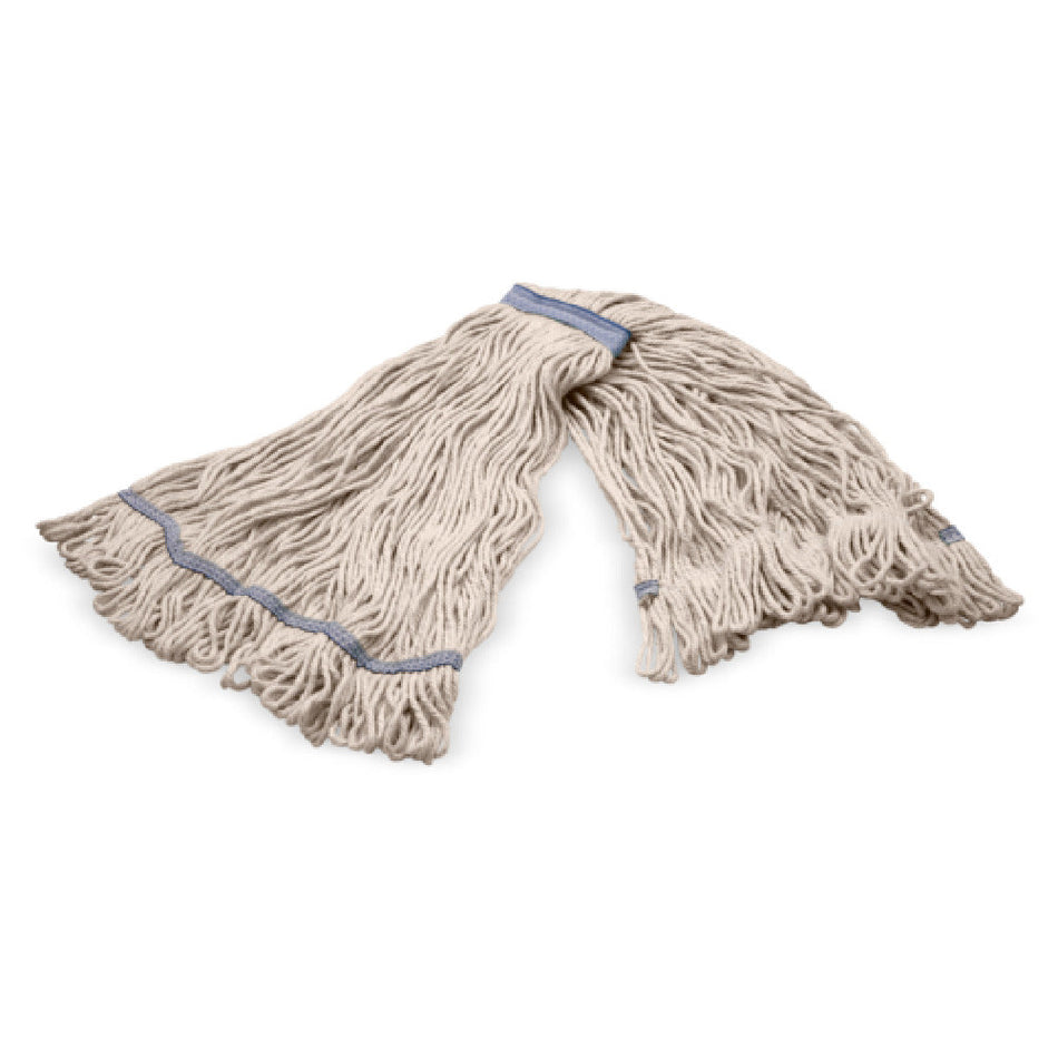 Carlisle 36942900 X-large Wet Mop Head Looped-end Cotton/Synthetic Blend