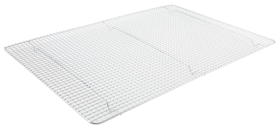 Winco PGW-2416 24 Inch Wire Pan Grate Footed Chrome Plated