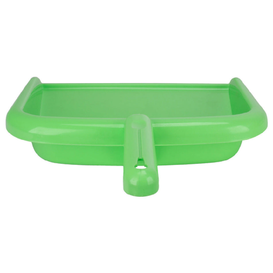 Carlisle 361440EC75 10 Inch Plastic Dust Pan Lime for Efficient Waste Collection
