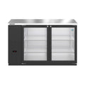 Hoshizaki BB59-G 59.5" 2-Door Commercial Back Bar Cooler, BB Series, 115V