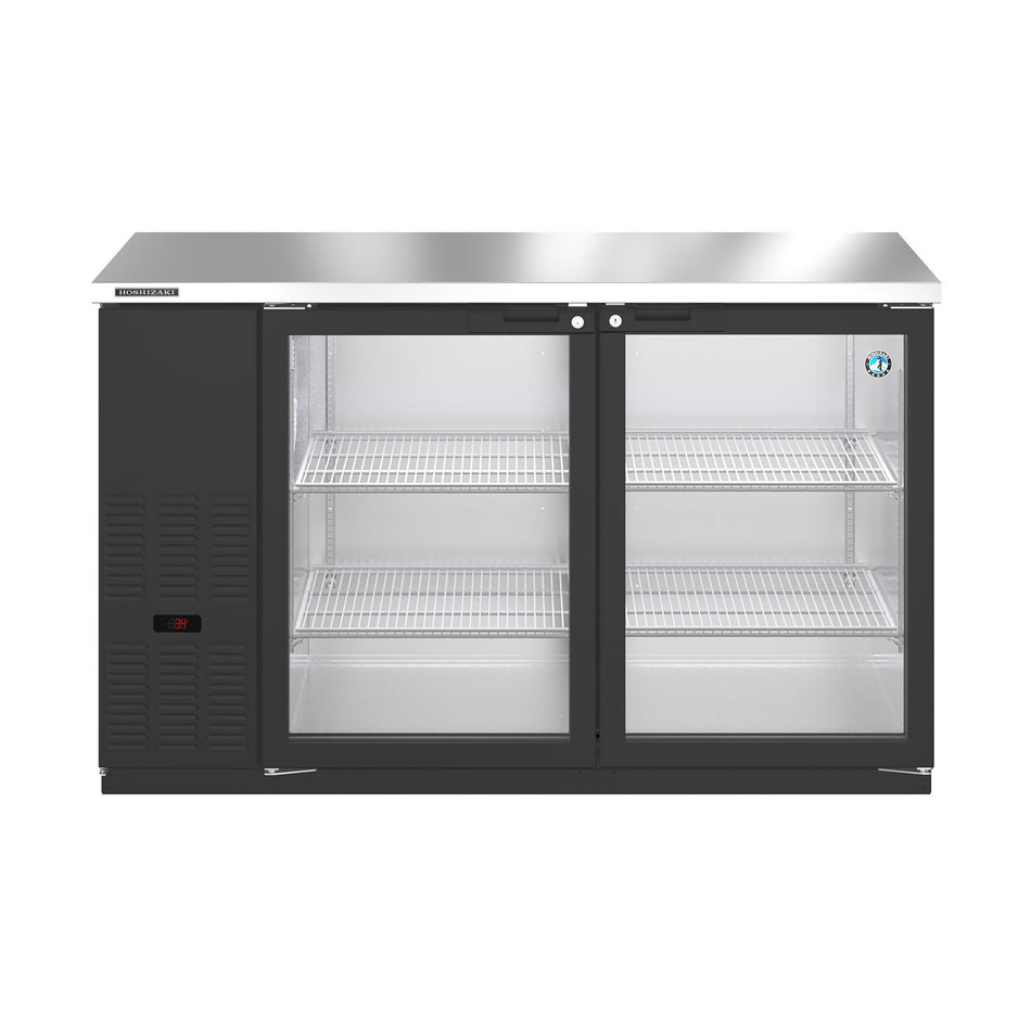 Hoshizaki BB59-G 59.5" 2-Door Commercial Back Bar Cooler, BB Series, 115V