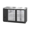 Hoshizaki BB59-G 59.5" 2-Door Commercial Back Bar Cooler, BB Series, 115V