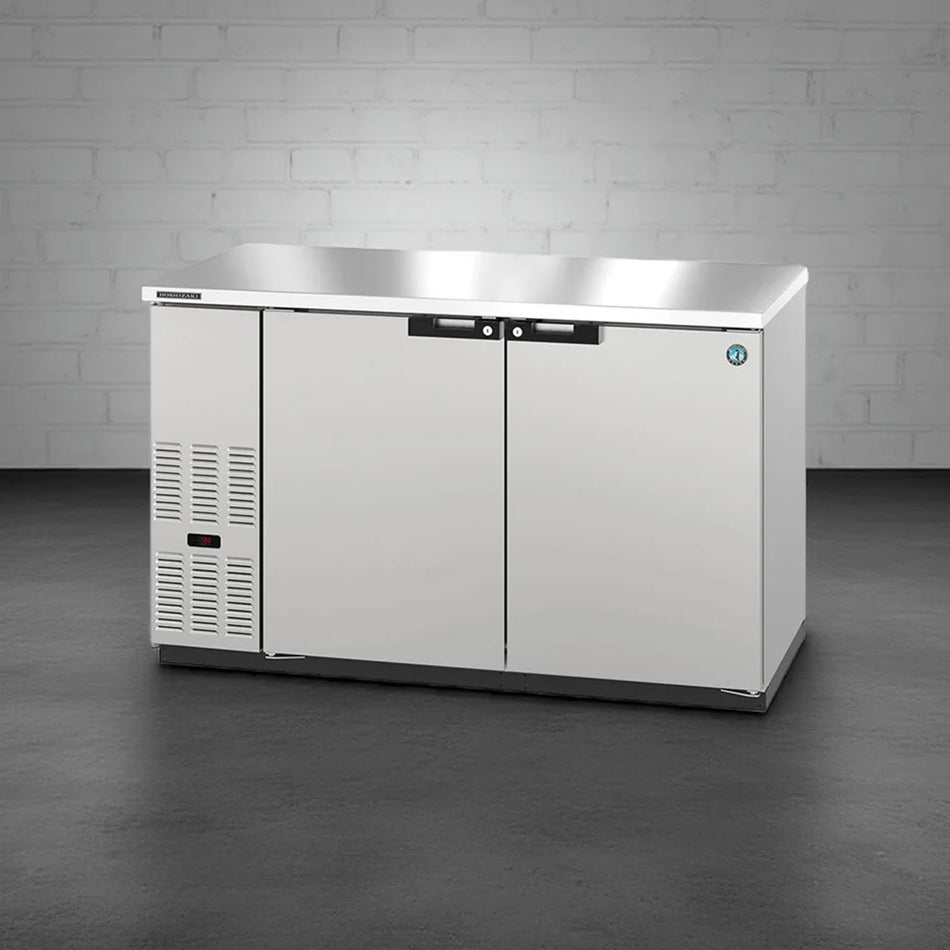 Hoshizaki BB59-S 59.5" 2-Door Commercial Back Bar Cooler, BB Series, 115V