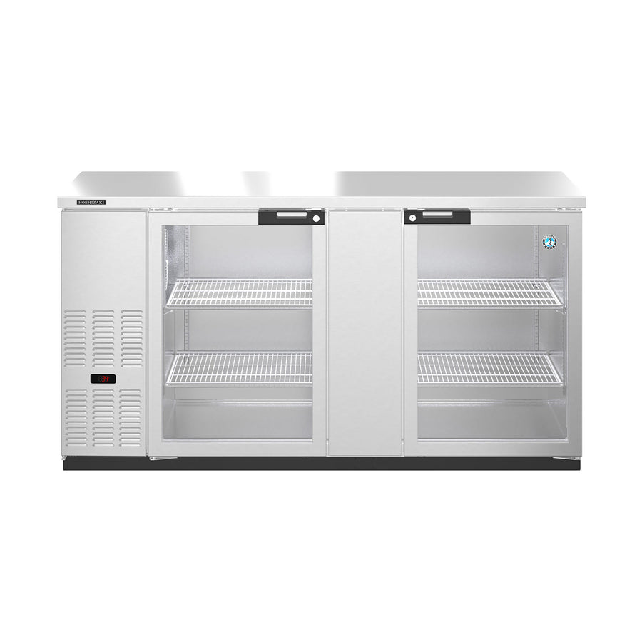 Hoshizaki BB69-G-S 69.5" 2-Door Commercial Back Bar Cooler, BB Series, 115V