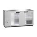 Hoshizaki BB69-G-S 69.5" 2-Door Commercial Back Bar Cooler, BB Series, 115V