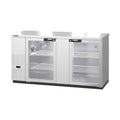 Hoshizaki BB69-G-S 69.5" 2-Door Commercial Back Bar Cooler, BB Series, 115V