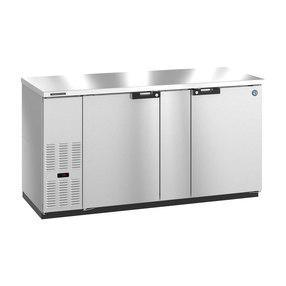 Hoshizaki BB69-S 69.5" 2-Door Commercial Back Bar Cooler, BB Series, 115V