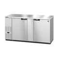 Hoshizaki BB69-S 69.5" 2-Door Commercial Back Bar Cooler, BB Series, 115V