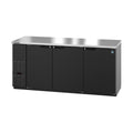 Hoshizaki BB80 80" 3-Door Commercial Back Bar Cooler, BB Series, 115V