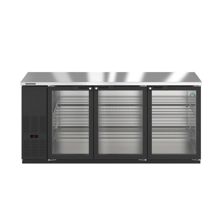 Hoshizaki BB80-G 80" 3-Door Commercial Back Bar Cooler, BB Series, 115V