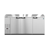 Hoshizaki BB80-S 80" 3-Door Commercial Back Bar Cooler, BB Series, 115V