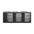 Hoshizaki BB95-G 95.5" 3-Door Commercial Back Bar Cooler, BB Series, 115V