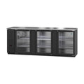 Hoshizaki BB95-G 95.5" 3-Door Commercial Back Bar Cooler, BB Series, 115V