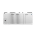 Hoshizaki BB95-S 95.5" 3-Door Commercial Back Bar Cooler, BB Series, 115V