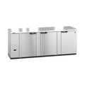 Hoshizaki BB95-S 95.5" 3-Door Commercial Back Bar Cooler, BB Series, 115V