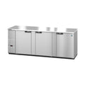 Hoshizaki BB95-S 95.5" 3-Door Commercial Back Bar Cooler, BB Series, 115V