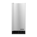 Hoshizaki C-80BAK-AD 92 lb/Day Nugget Commercial Ice Machine & Ice Maker, Air Cooled, Undercounter, 27 lb Storage, 115V