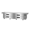 Hoshizaki CR110A 110.5" Commercial Chef Base, Steelheart Series, 115V