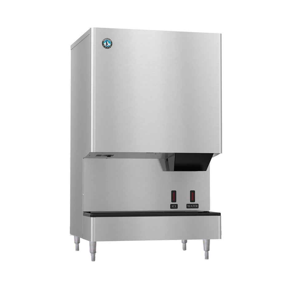 Hoshizaki DCM-500BWK-OS 610 lb/Day Nugget Commercial Ice Dispenser, Water Cooled, 115V
