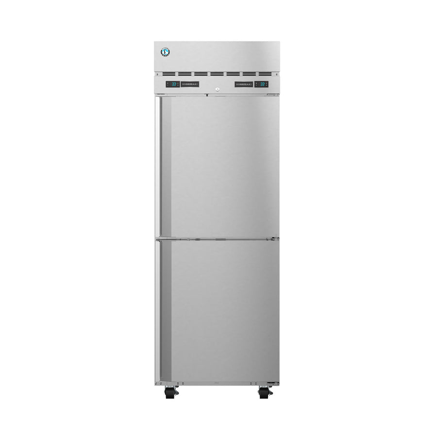 Hoshizaki DT1A-HS 27.5" 2-Door Commercial Dual Temp Refrigerator Freezer, Steelheart Series, 115V