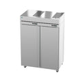 Hoshizaki DT2A-FS 55" 2-Door Commercial Dual Temp Refrigerator Freezer, Steelheart Series, 115V