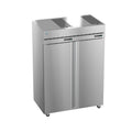 Hoshizaki DT2A-FS 55" 2-Door Commercial Dual Temp Refrigerator Freezer, Steelheart Series, 115V