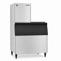 Hoshizaki F-1002MWJ 955 lb/Day Flake Commercial Ice Machine & Ice Maker, Water Cooled, Modular Head, 115V