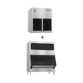 Hoshizaki F-1002MAJ/B-1150SS 980 lb/Day Flake Commercial Ice Machine & Ice Maker with Bin, Air Cooled, 1148 lb Storage, 115V