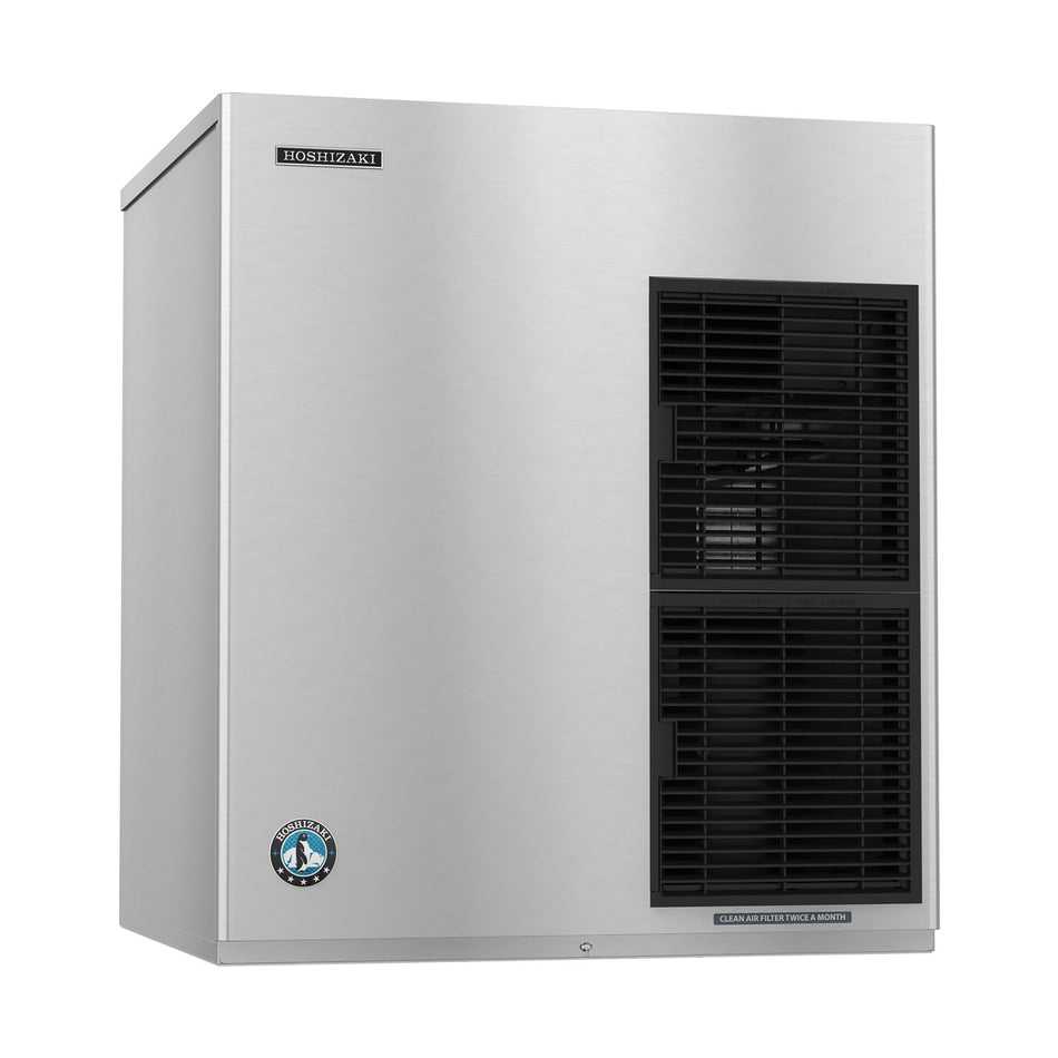Hoshizaki F-1501MWJ/B-1150SS 1624 lb/Day Flake Commercial Ice Machine & Ice Maker with Bin, Water Cooled, 1148 lb Storage, 208/230V