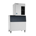 Hoshizaki F-1501MWJ/B-900SF/HS-2035 1624 lb/Day Flake Commercial Ice Machine & Ice Maker with Bin, Water Cooled, 900 lb Storage, 208/230V