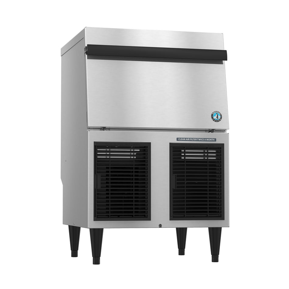 Hoshizaki F-330BAK 331 lb/Day Flake Commercial Ice Machine & Ice Maker with Bin, Air Cooled, 80 lb Storage, 115V