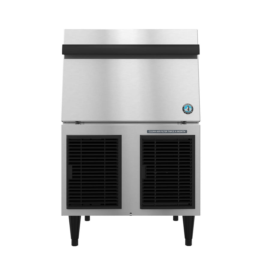 Hoshizaki F-330BAK-C 300 lb/Day Nugget Commercial Ice Machine & Ice Maker with Bin, Air Cooled, 80 lb Storage, 115V
