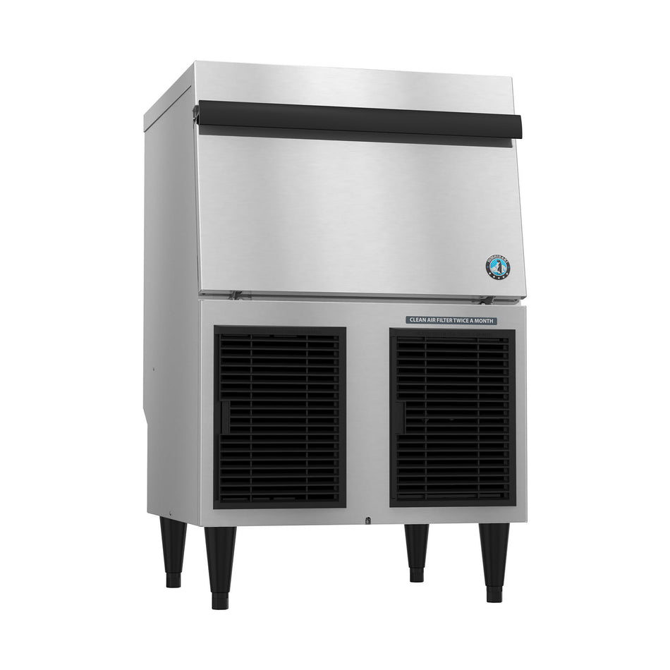 Hoshizaki F-330BAK-C 300 lb/Day Nugget Commercial Ice Machine & Ice Maker with Bin, Air Cooled, 80 lb Storage, 115V