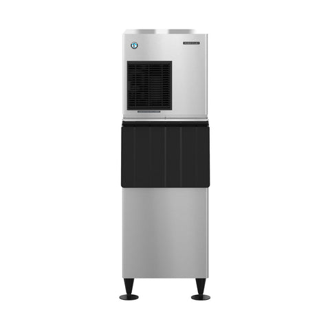 Hoshizaki F-422MAK/B-300SF 485 lb/Day Flake Commercial Ice Machine & Ice Maker with Bin, Air Cooled, 300 lb Storage, 115V